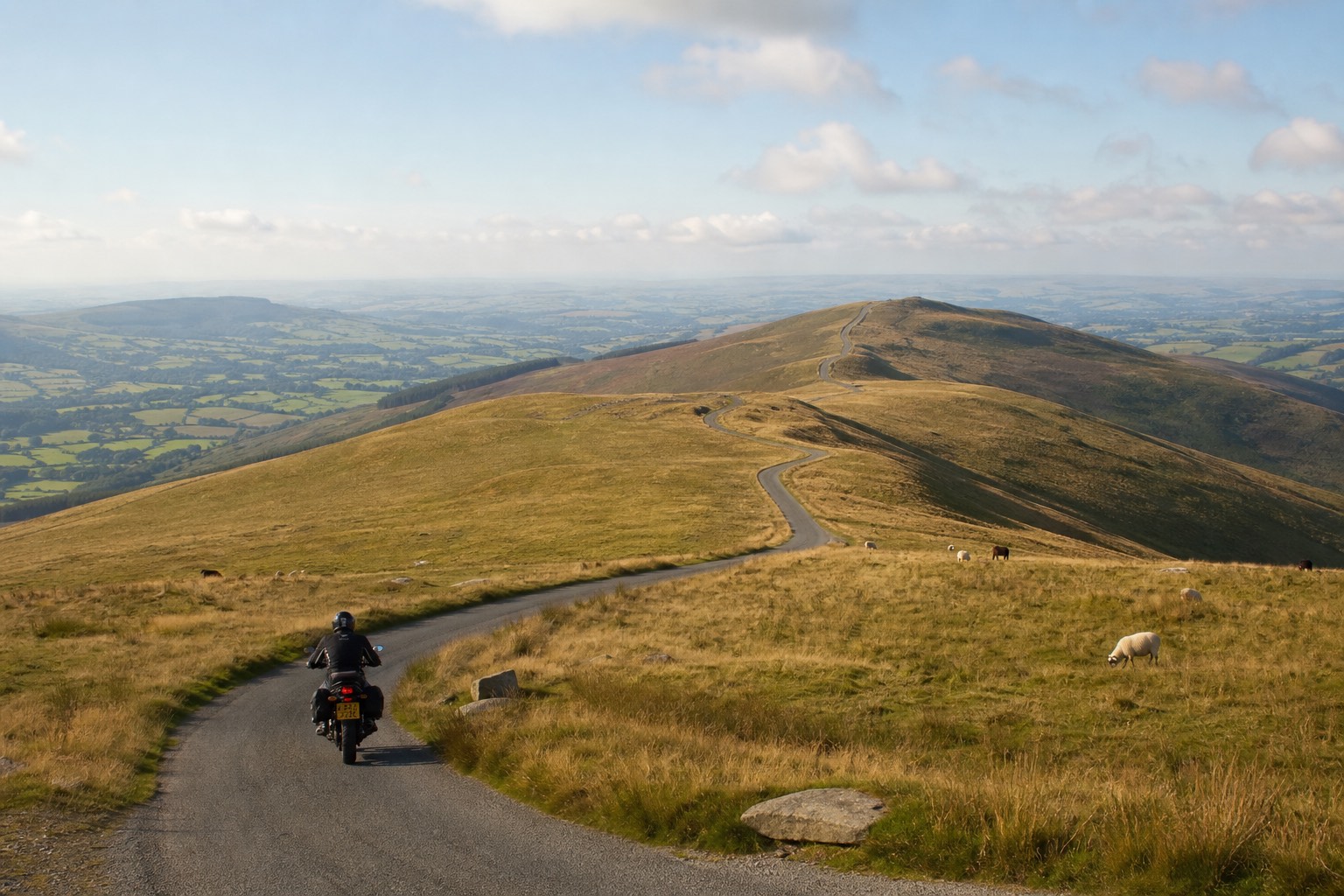 Hay Bluff viewpoint at the top of the Gospel Pass